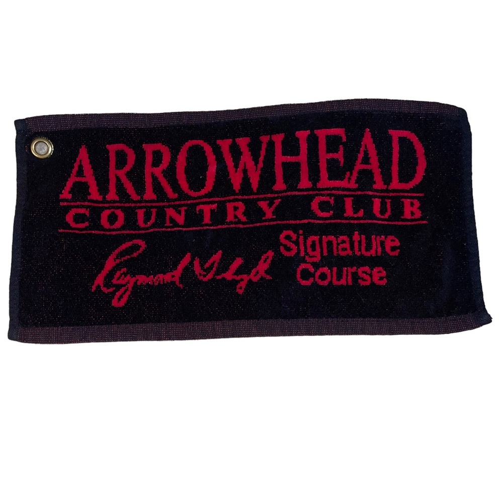 Arrowhead Country Club Raymond Floyd Golf Course Myrtleh Beach SC Club Towel